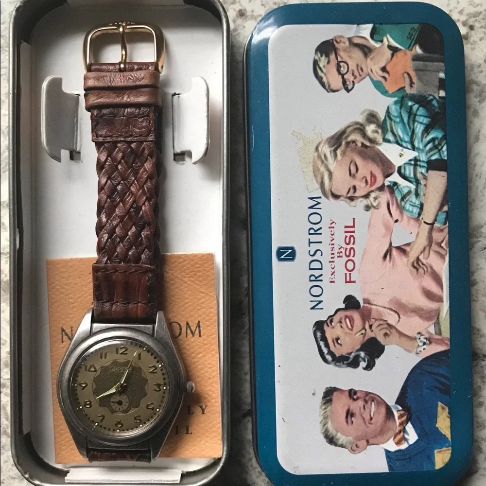 VINTAGE 1990’s ART DECO FOSSIL GR- 9002